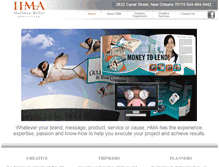 Tablet Screenshot of hmadvertising.com